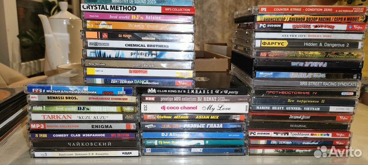 Диски DVD фильмы, Mp3 музыка, PC игры
