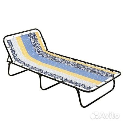 Детская раскладушка с подголовником