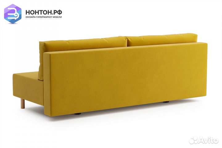 Диван еврокнижка Сайле желтый