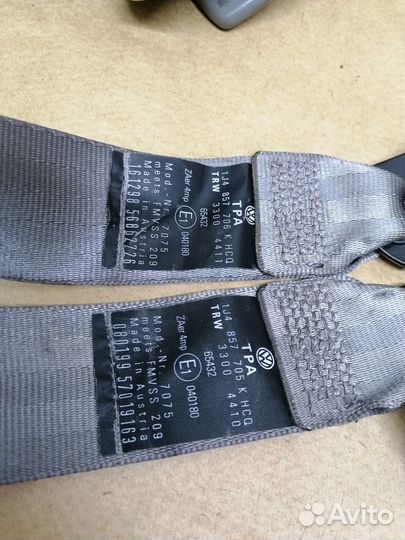 Ремни безопасности передние Volkswagen Golf 4