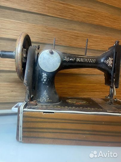 Швейная машинка naumann юбилейная 1870-1895г