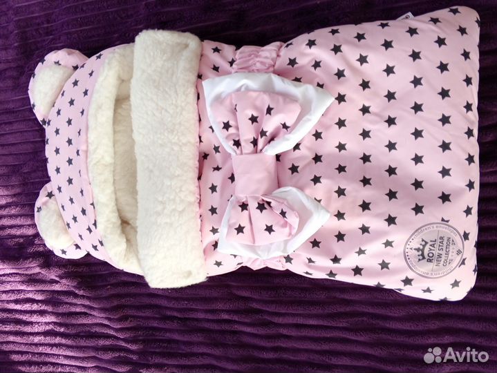 Конверт на выписку зима