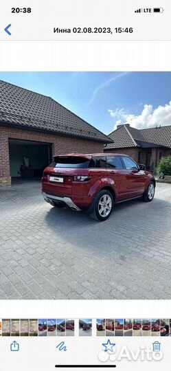 Land Rover Range Rover Evoque 2.2 AT, 2013, 171 600 км