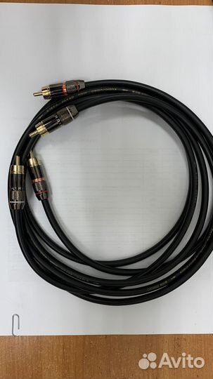 Межблочный аудиофильский кабель 2rca/2rca и XLR