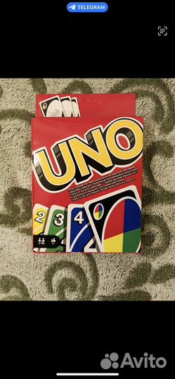 Оригинальное новое UNO настольна карточна игра