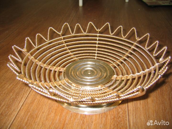 Ваза для фруктов времен СССР