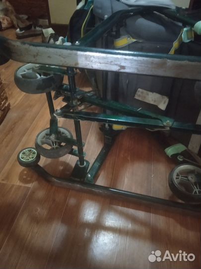 Детские санки коляска