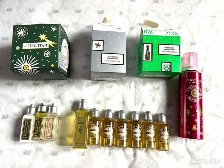 Loccitane, CeraVe, Vichy, kenzo, kiehl,S