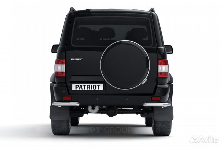 Защита бампера УАЗ Патриот задняя
