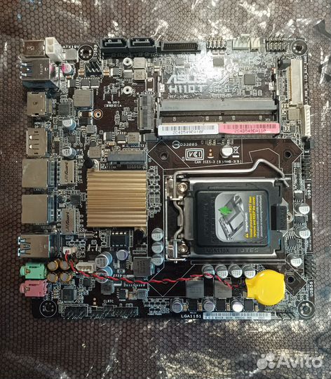 Материнская плата lga 1151, mini-itx