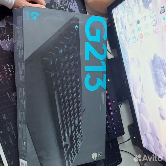 Игровая клавиатура logitech g213