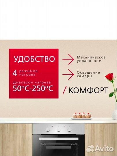 Электрический духовой шкаф Hansa boei64111 Quadrum