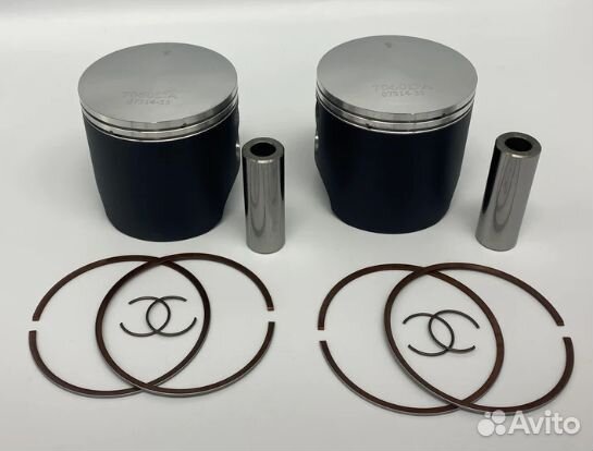 Поршень 81.86 мм 2 шт 2 кольца Wossner K7060DA-2