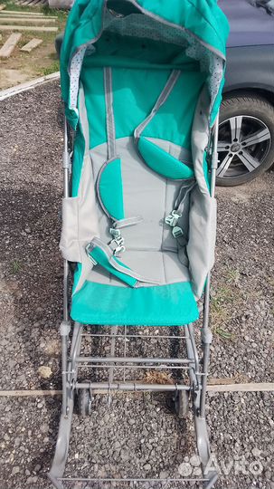 Детские санки коляска ника