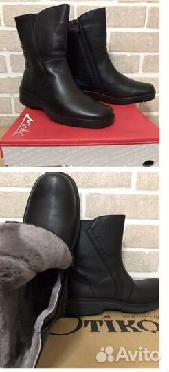 Сапоги зимние 42 разм новые натур кожа