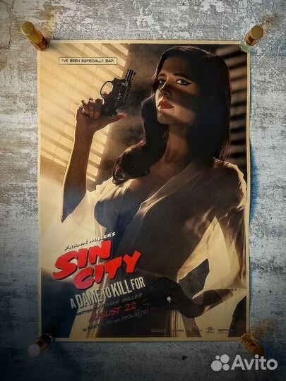 Плакаты SIN city / Постеры Город Грехов