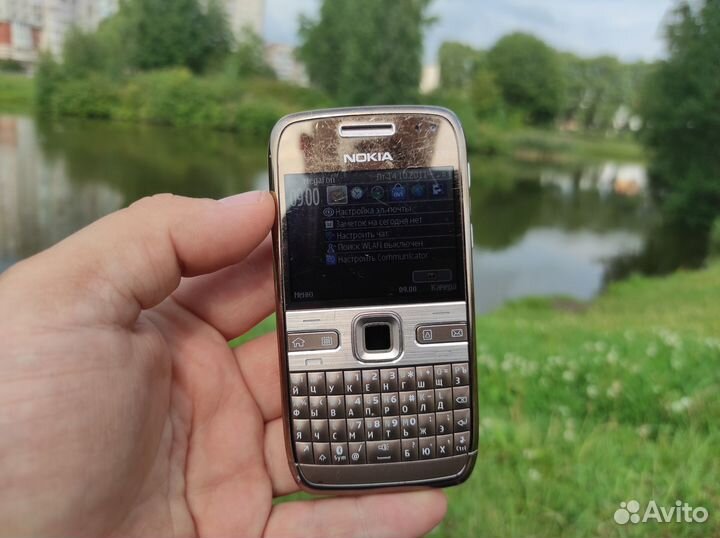 Nokia E72 Bronze Qwerty смартфон