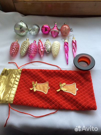 Елочные игрушки СССР