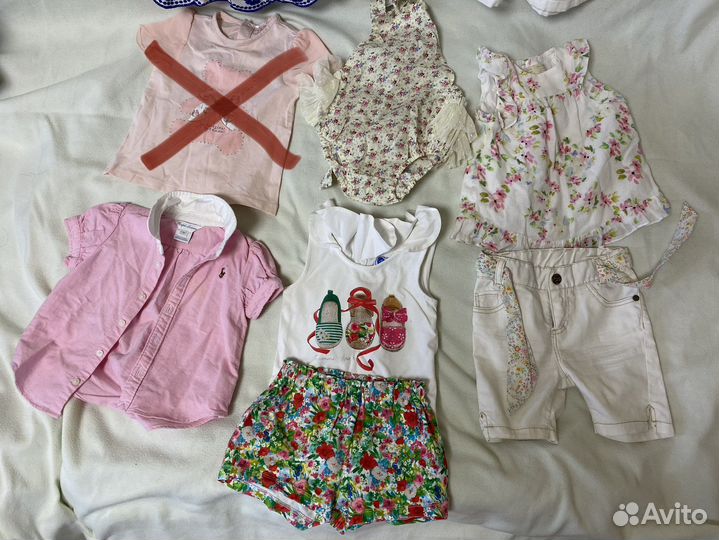 Mayoral Zara Ralf Lauren HM, вещи на девочку 74