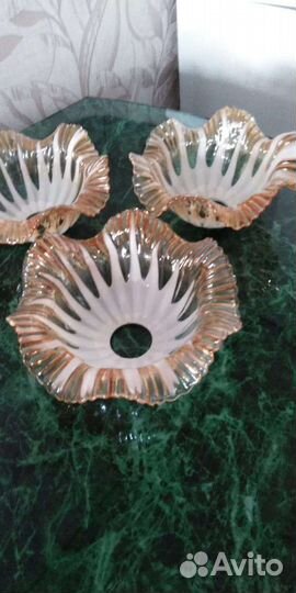 Плафоны для люстры 3шт