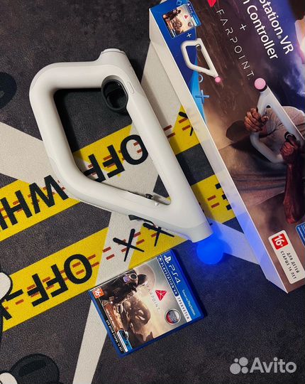 Контроллер PS4 VR Aim Controller+ farpoint