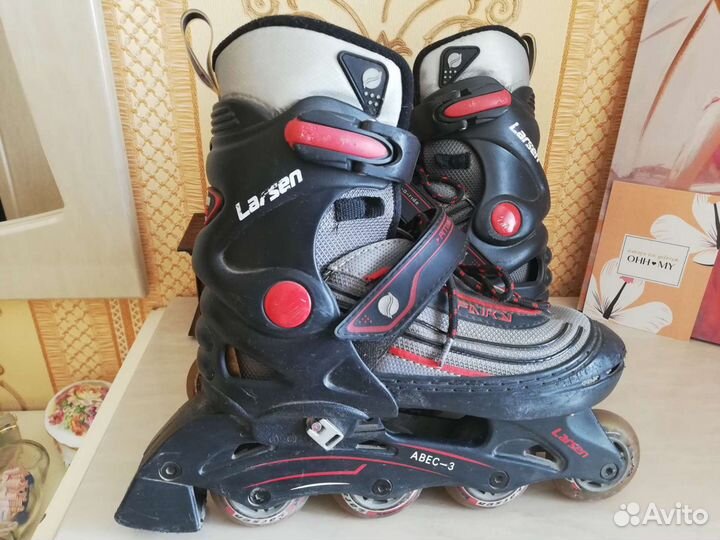 Роликовые коньки детские раздвижные