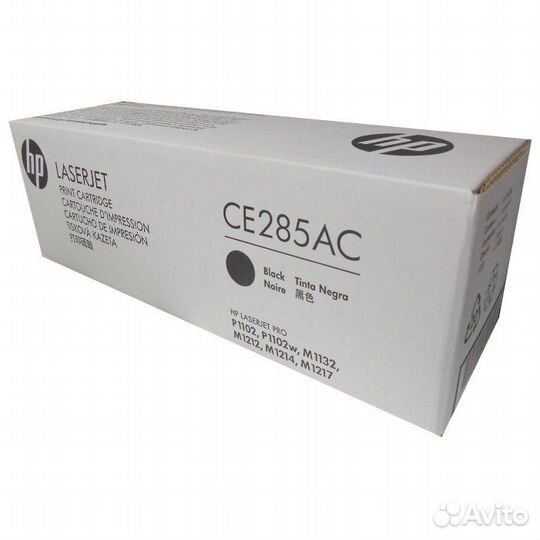 Оригинальный лазерный картридж HP CE285AC 85A чёрн