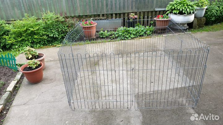 Клетка для выгула маленьких щенят