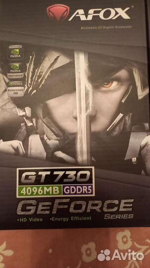 Видеокарта GT730 4G ест