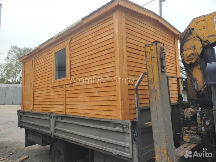 Вагончик с надежной крышей