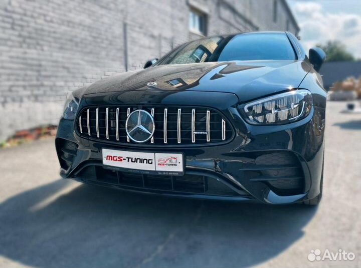 Решетка GT + Диффузор Е53 E-Coupe C238 рестайлинг