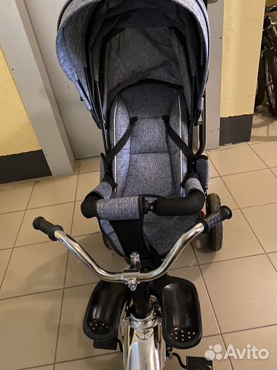 Детский велосипед с ручкой