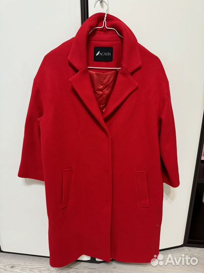 Пальто женское демисезонное 46