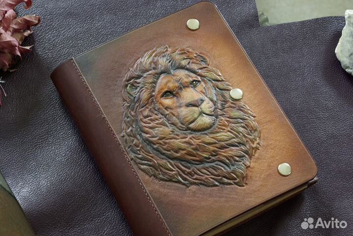 Ежедневник, блокнот. Кожа. Hand Made