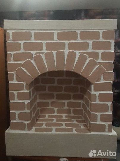 Камин новогодний