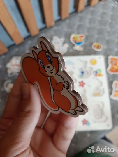 Игрушка. рамка вкладыш