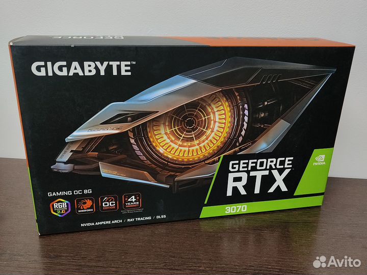 Gigabyte RTX 3070 8 Gb Гарантия