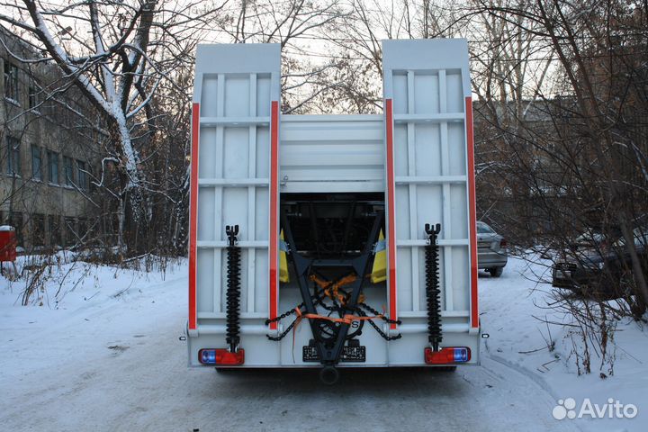 Прицеп бортовой Авиком 88712-04 с поворотным кругом, 2024