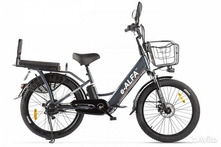 Электровелосипед Green City E-Alfa Fat