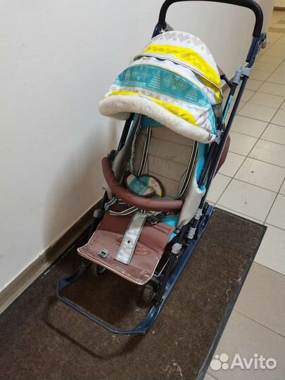 Санки коляска Ника 7 3