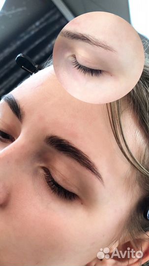 Маникюр, брови