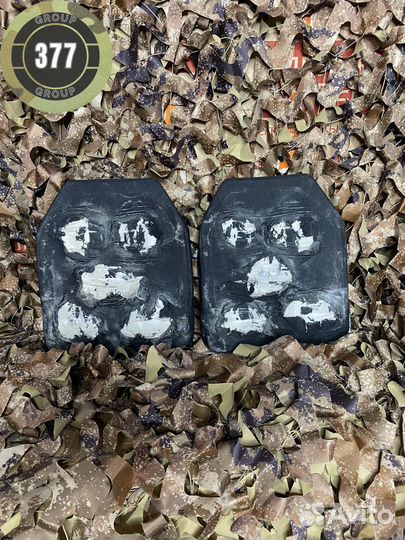 Бронеплиты/бронепластины 2 шт / Испытано