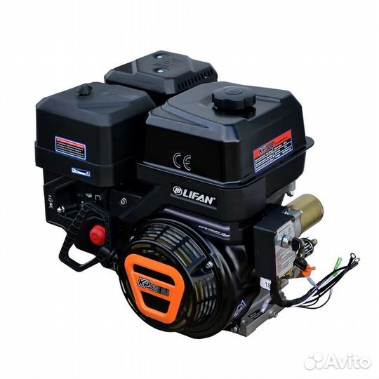 Двигатель lifan KP460E 18A (20 л.с. эл.ст,кат 18А)