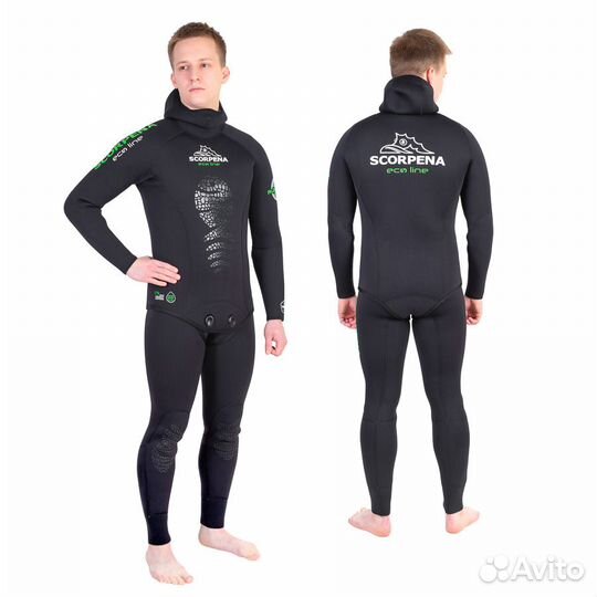 Гидрокостюм Scorpena EcoLine нейлон - 5 мм M