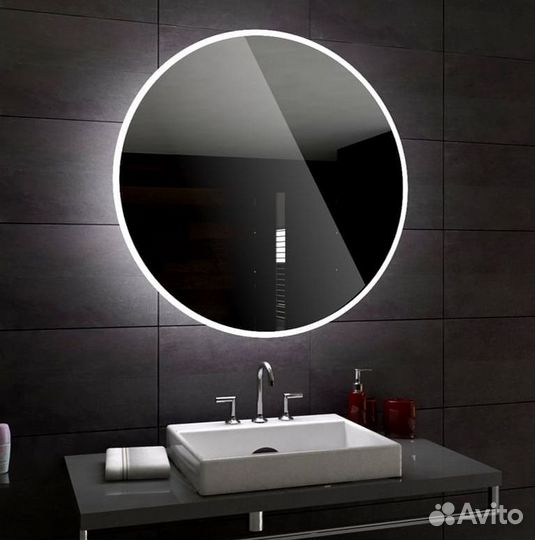 Зеркало с подсветкой в прихожую настенное