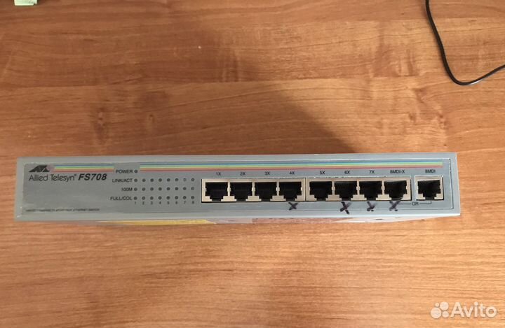 Коммутатор свитч Allied telesyn fs708