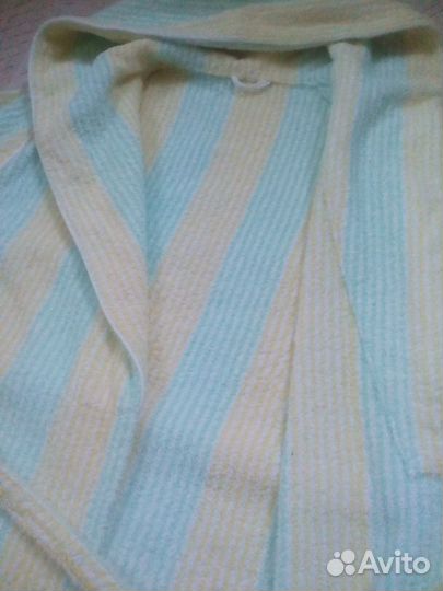 Халат махровый женский банный