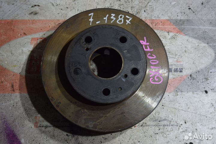 Тормозной диск перед c Toyota Mark II JZX100 1JZ-G