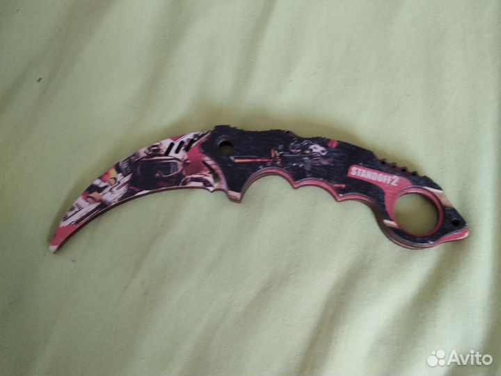 Деревянный нож керамбит