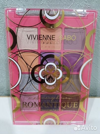 Палетка теней Vivien Sabo новая